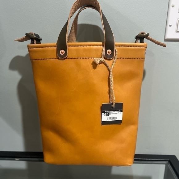Western Range Clothing Co Handbags - Leather Mini Cowgirl Purse Western Twist
